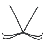 Black Arena Bandeau Bikini Top