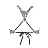 Patterned Arena Crop Bikini Top