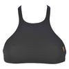 Black Arena Crop Bikini Top
