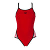 Red Arena Team Stripe Swimsuit