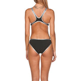 Biglogo One Arena Black Silver Swimsuit