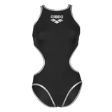 Womens Arena One Biglogo Swimsuit - Black