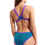 Arena One Biglogo Blue Swimsuit