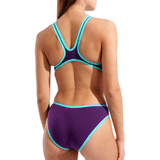 Arena One Biglogo Plum Swimsuit