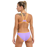Womens Arena One Biglogo Swimsuit - Lavander
