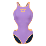 Womens Arena One Biglogo Swimsuit - Lavander