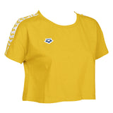 Arena Corrine Yellow Cropped T-shirt