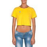 Arena Corrine Yellow Cropped T-shirt
