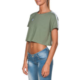 Arena Corrine Army Green Cropped T-shirt