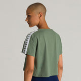 Arena Corrine Army Green Cropped T-shirt