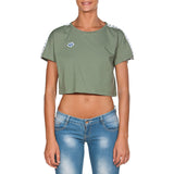 Arena Corrine Army Green Cropped T-shirt