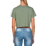 Arena Corrine Army Green Cropped T-shirt