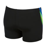 Arena Mens Black Yellow Iridiscent Swim Short