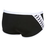 Arena Black Team Stripe Low Waist Shorts
