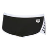 Arena Black Team Stripe Low Waist Shorts