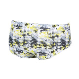 Arena Mens Camouflage Black Yellow Brief