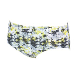 Arena Mens Camouflage Black Yellow Brief
