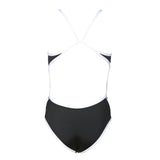 Arena Junior Team Stripe Swimsuit - Black