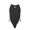 Arena Junior Team Stripe Swimsuit - Black