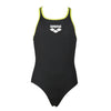 Arena BigLogo Girls Black Swimsuit