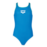 Arena BigLogo Girls Blue Swimsuit