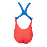 Arena BigLogo Girls Deep Pink Swimsuit