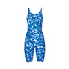 Arena Shattered Blue Legged Swimsuit