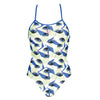 Arena Eyes Tie Back Swimsuit