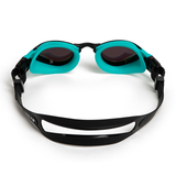 Arena Cobra Tri Swipe Mirror Goggles - Emerald Peacock