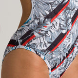 Arena Floral Logo REVERSIBLE Swimsuit