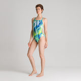 Green Arena Prism Swimsuit