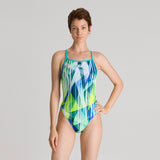 Green Arena Prism Swimsuit