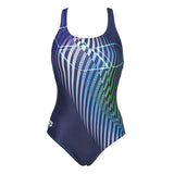 Blue Arena Optical Waves Swimsuit