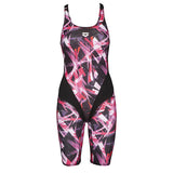 Pink Arena Light Lights Legged Swimsuit