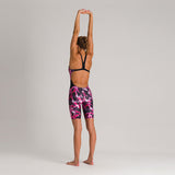 Pink Arena Night Lights Legged Swimsuit