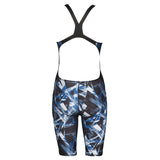 Blue Arena Night Lights Legged Swimsuit