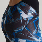Blue Arena Night Lights Legged Swimsuit