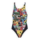 Arena Camouflage Girl's Swimsuit