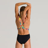 Arena Camouflage Girl's Swimsuit