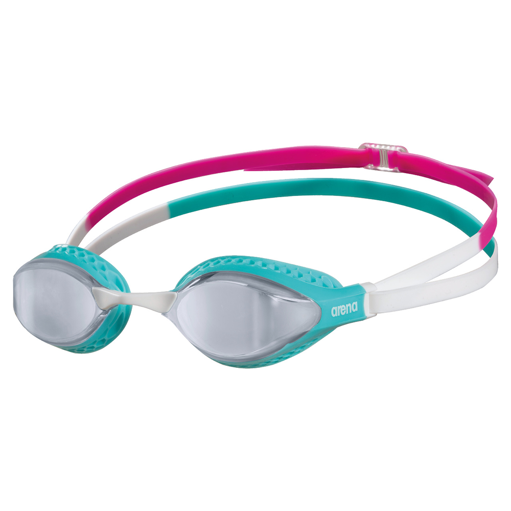 Turquoise / Silver Arena Airspeed Mirrored Goggles