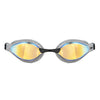 Silver Arena Airspeed Mirror Goggles - Yellow Copper