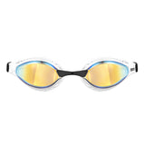 White Arena Airspeed Mirror Goggles - Yellow Copper