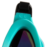 Emerald - Peacock Arena Cobra Core Swipe Mirror Goggles