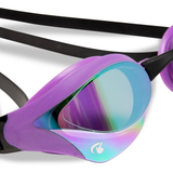 Arena Cobra Core Swipe Mirror Goggle - Emerald / Plum