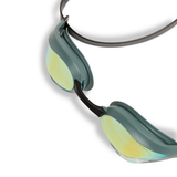 Arena Cobra Core Swipe Mirror Goggle - Aqua / Sage