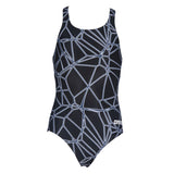 Arena Black Carbonics Girl's Swimsuit