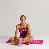 Arena Night Lights Girl's Swimsuit - Pink