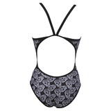 Arena Crazy Pop Skulls Swimsuit