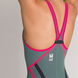 Army Green Arena Carbon Core FX Suit (CLOSED BACK)
