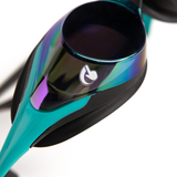 Arena Cobra Swipe Mirrored Emerald / Peacock